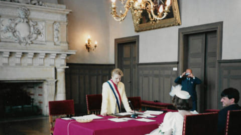 Célébration de mariage